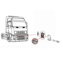 Headlight Housing to suit Volvo VER14 RHS