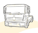 Bumper Low RHS to suit Mercedes Atego 2013-