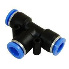Push In Air Fitting Tee (8mm)