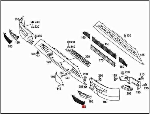 Bumper Cover suit Mercedes Actros MP2/3 L/H